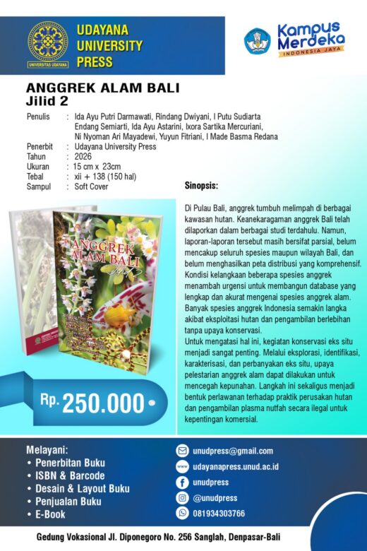 Anggrek Alam Bali Jilid 2