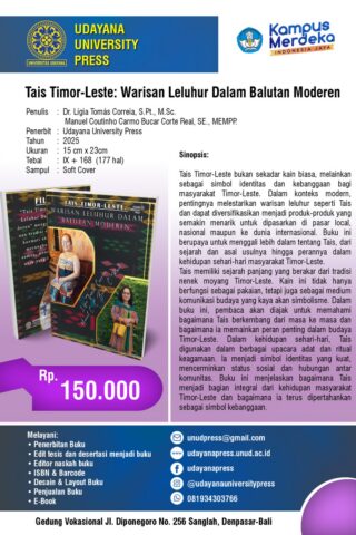 Tais Timor-Leste: Warisan Leluhur Dalam Balutan Moderen
