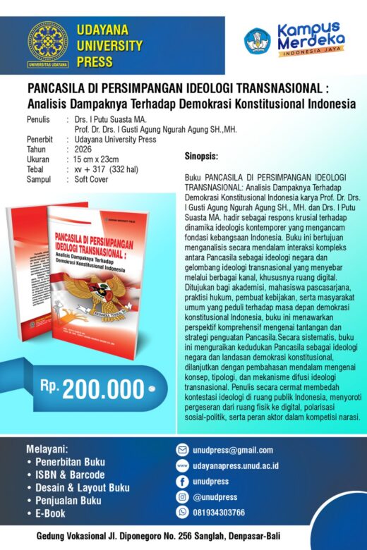 PANCASILA DI PERSIMPANGAN IDEOLOGI TRANSNASIONAL :Analisis Dampaknya Terhadap Demokrasi Konstitusional Indonesia