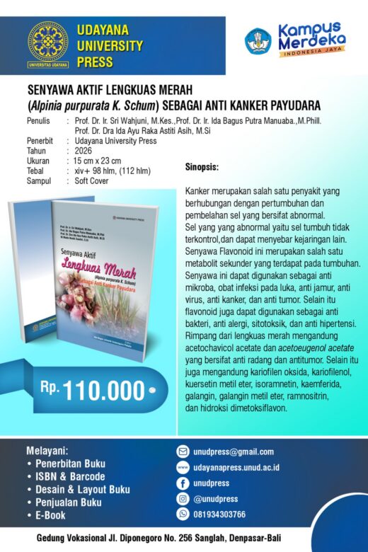 SENYAWA AKTIF LENGKUAS MERAH(Alpinia purpurata K. Schum) SEBAGAI ANTI KANKER PAYUDARA