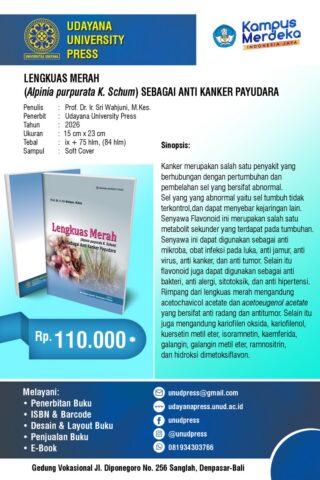 Lengkuas Merah (Alpina purpurata K. Schum) Sebagai Anti Kanker Payudara
