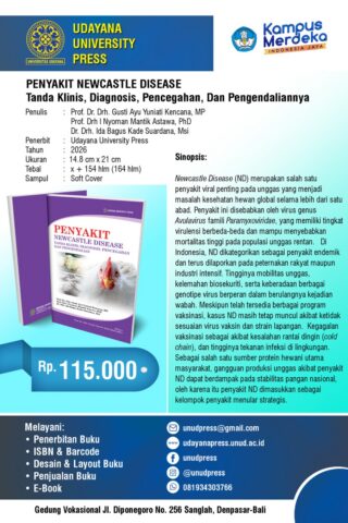 PENYAKIT NEWCASTLE DISEASE: Tanda Klinis, Diagnosis, Pencegahan,Dan Pengendaliannya