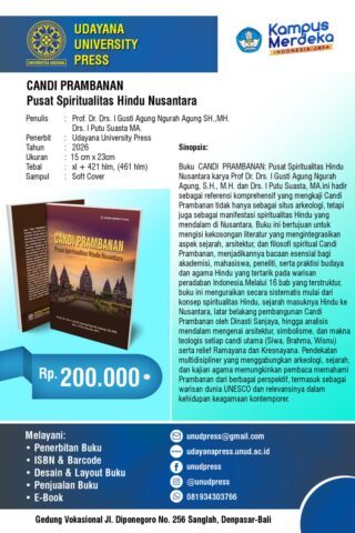 CANDI PRAMBANAN: Pusat Spiritualitas Hindu Nusantara